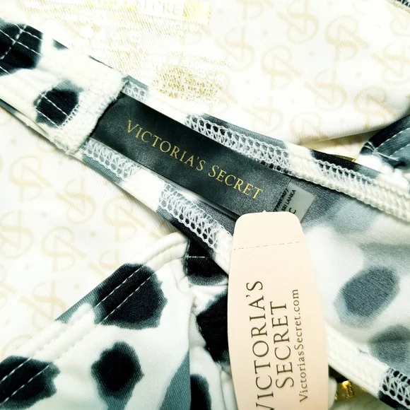 Victoria's Secret Vintage Low Rise Hipster Bandeau Top Two Piece Bikini Set NWT - Picture 11 of 16